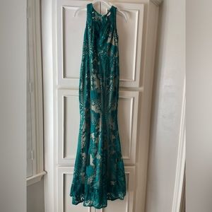 Luxxel Green Gown, Size Small
